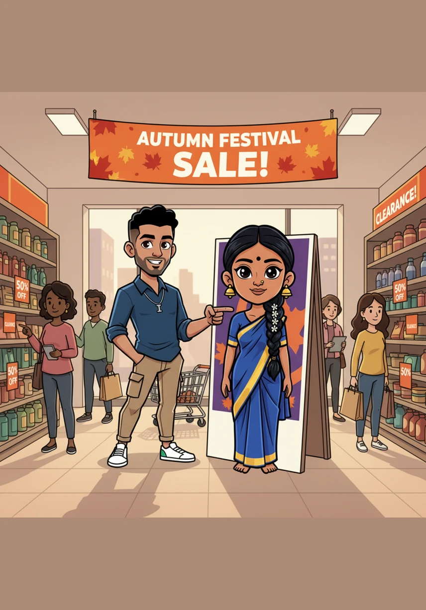 In the autumn of 2022, Thamilselvi and Ilyas finally meet when he joins her store as a part-time worker during the festive rush. When a chaotic confrontation with a customer tests them both, they discover a shared language of resilience and strength, realizing they are no longer alone in their struggle.