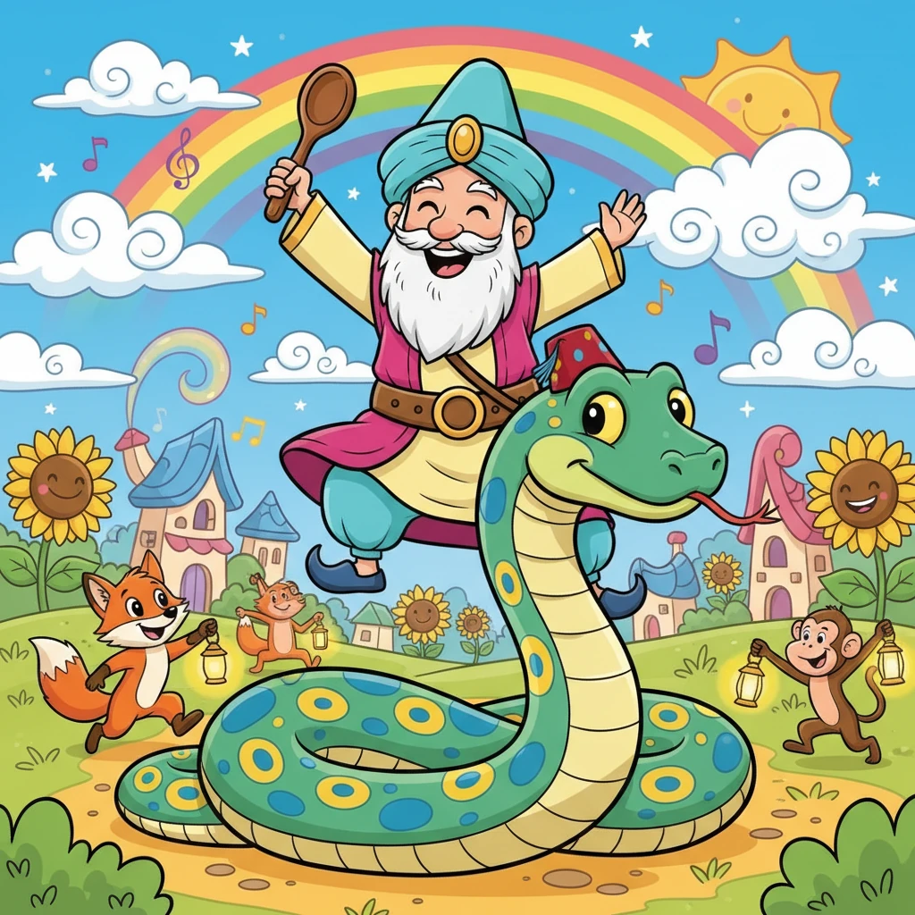 Ходжа Хасан и Заколдованный Змей - 冒险故事