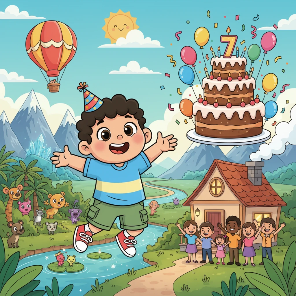 Tahiel's Journey Home: Turning Seven - Growth stories