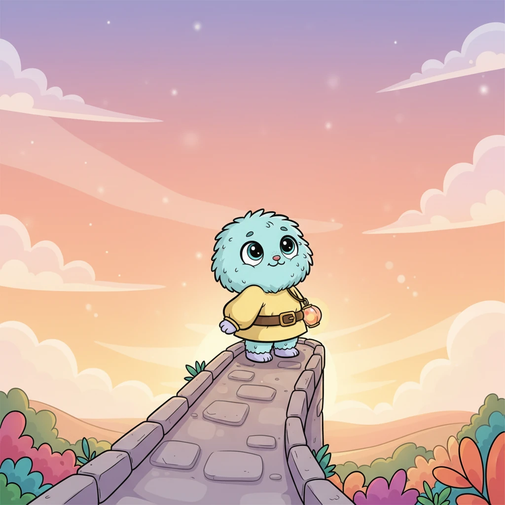 À medida que o amanhecer se aproximava, Glau olhou para trás, para o caminho que haviam percorrido. Ela percebeu que o medo não havia desaparecido completamente, mas ela havia escolhido voar mesmo assim. A coragem de Glau era como a luz de Lumi, suave, mas sempre presente.