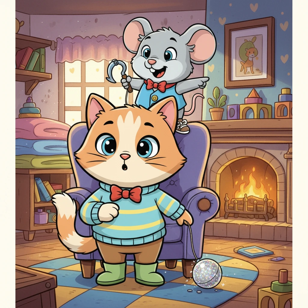 Pip and Whiskers: A Cozy Friendship - friendship