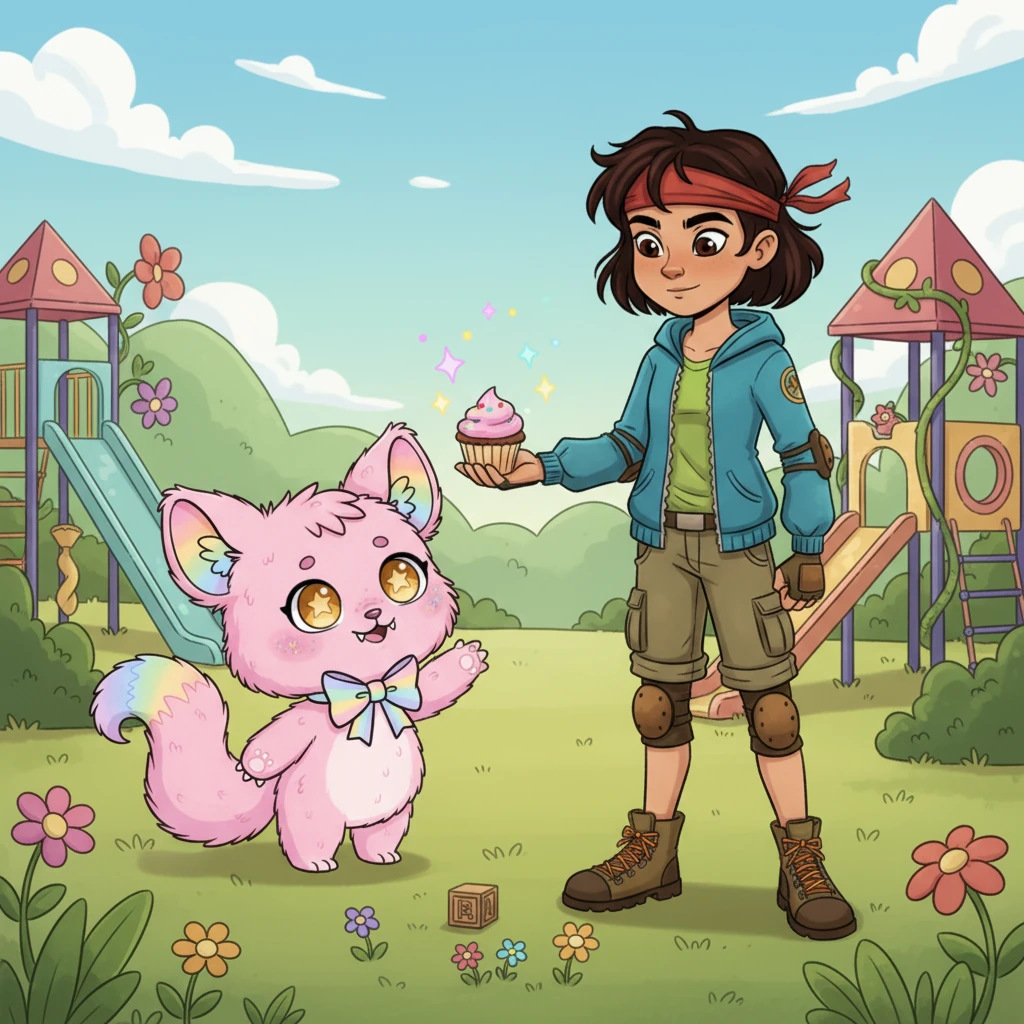 Nina and the Rainbow Monster - Friendship stories