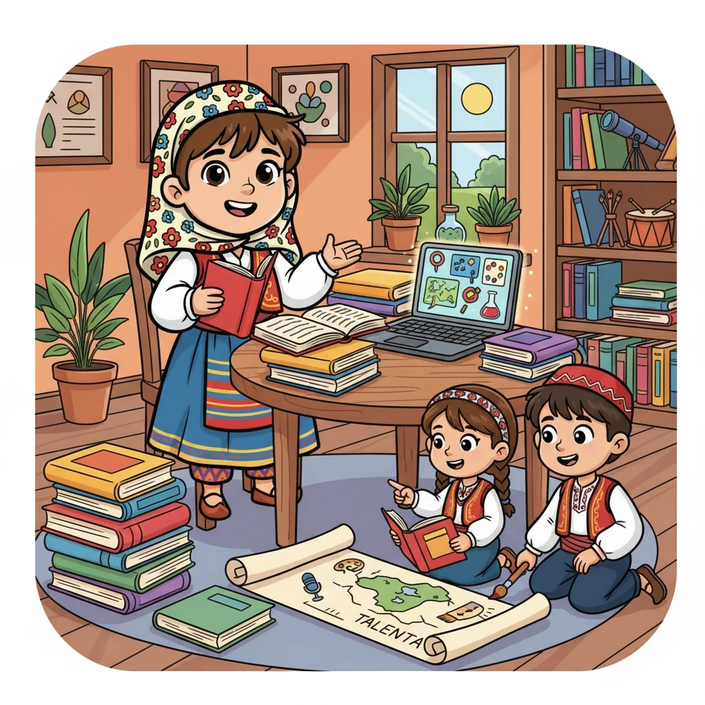 Elif, proje için araştırmalar yapmaya başladı. Kitaplar okudu, internette araştırma yaptı ve arkadaşlarından yardım istedi. Kendi yeteneklerini keşfetmek için çabaladı.