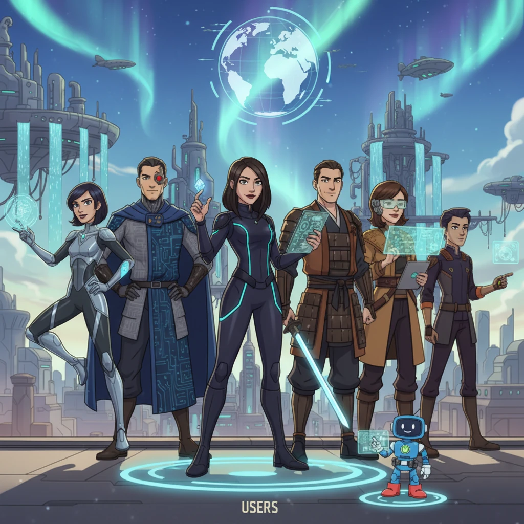 Premium Paradise: The Digital Frontier - 科幻故事