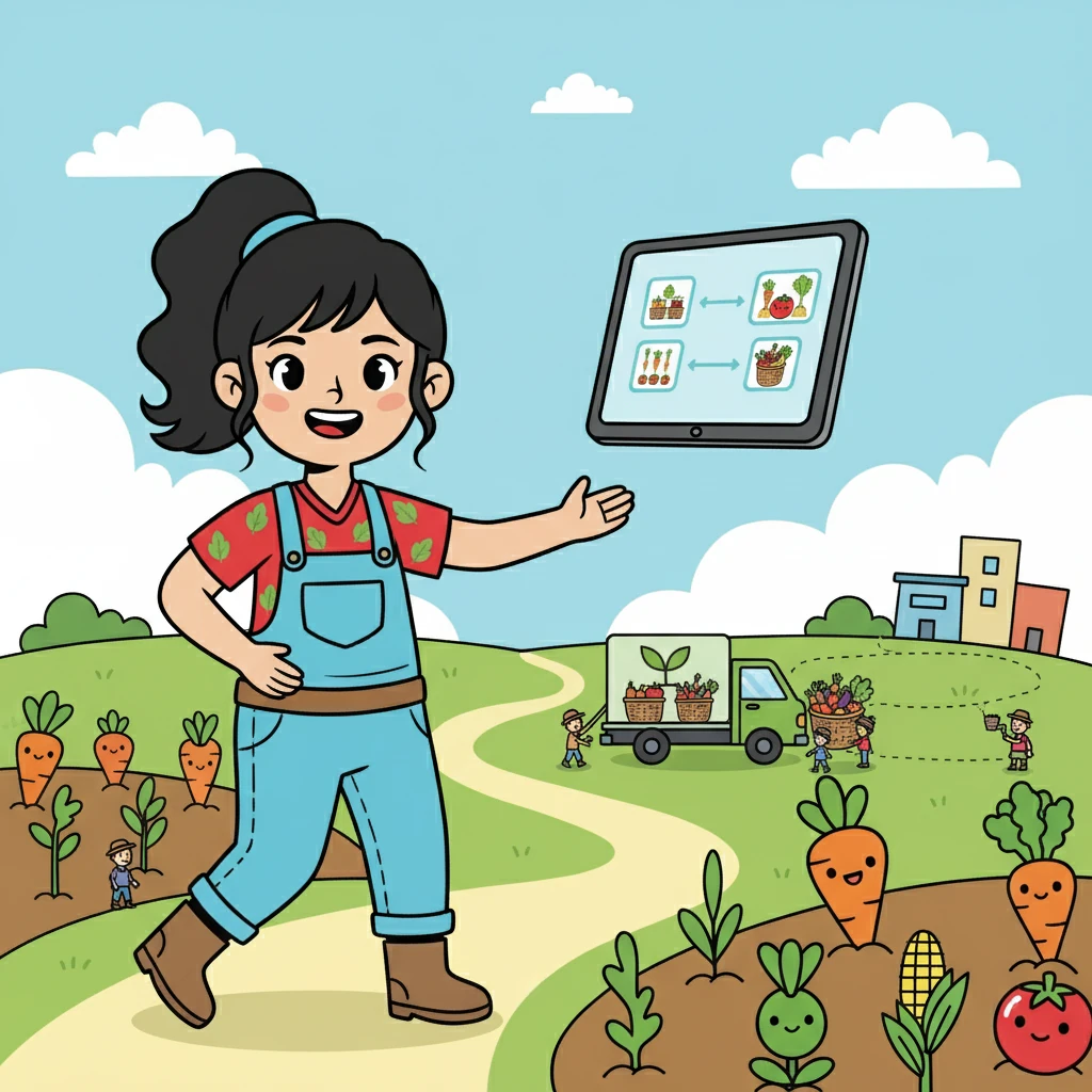 Sayurbox berkembang pesat, menjangkau lebih banyak petani dan konsumen. Amanda terus berinovasi, meningkatkan platform, dan memperluas jangkauan. Sebuah visi yang menjadi kenyataan.