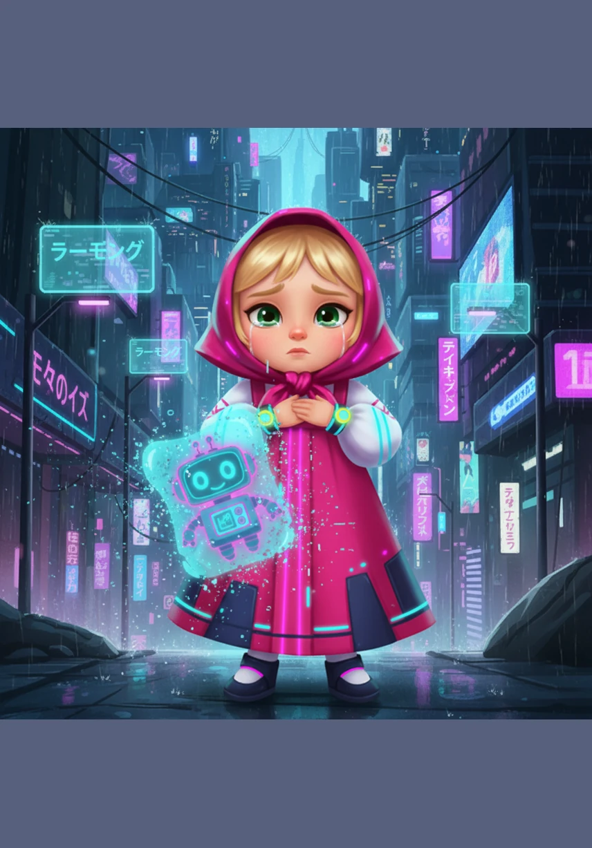 Маша сидит за столом в своей солнечной комнате и с грустью смотрит на длинный список книг для летнего чтения. За окном весело поют птицы, и девочка мечтает поскорее побежать на улицу к друзьям.