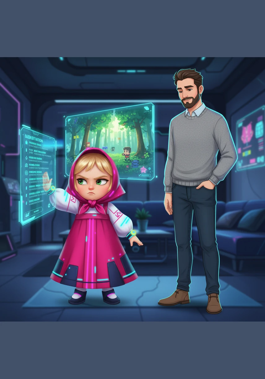 «Папа, я совсем не хочу читать эти книги на каникулах!» — восклицает Маша и отодвигает список в сторону. Она говорит, что лето создано только для отдыха, игр и весёлых прогулок.