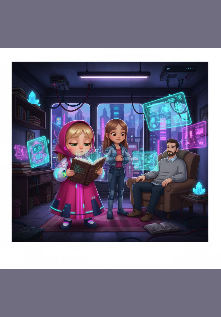 Маша качает головой и говорит, что буквы в книгах кажутся ей скучными по сравнению с настоящими приключениями. Она хочет видеть мир своими глазами, а не через страницы учебников.