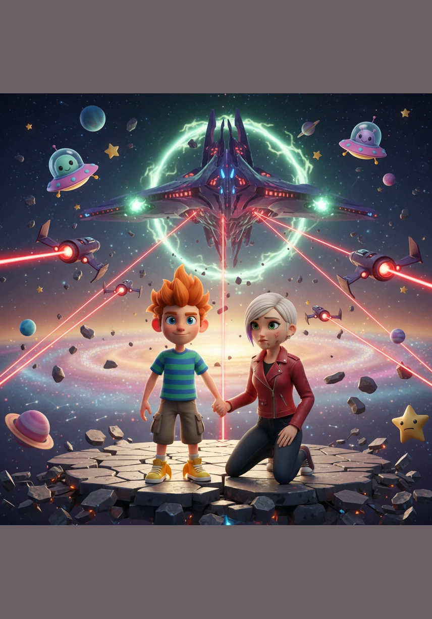 As the primary sun dipped below the horizon, the sky transformed into a breathtaking tapestry of violet and gold, and the ground beneath them began to glow with soft, rhythmic pulses. They sat in a comfortable silence, watching the twin moons rise, feeling the profound peace of a world where they were truly understood and supported.