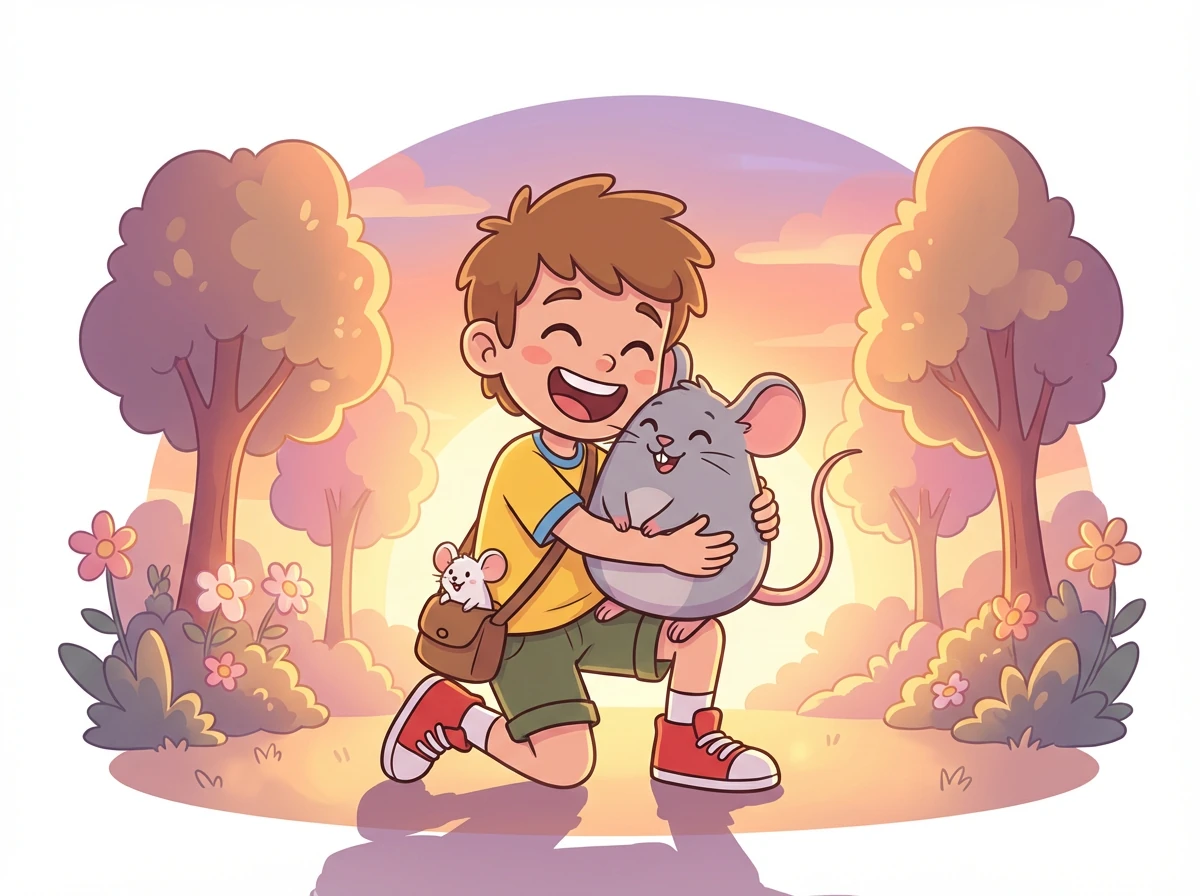 No final do dia, Zeca e Bia perceberam que o mais importante era a amizade deles. Eles se abraçaram, prometendo nunca mais brigar por coisas bobas e continuar sendo amigos para sempre.