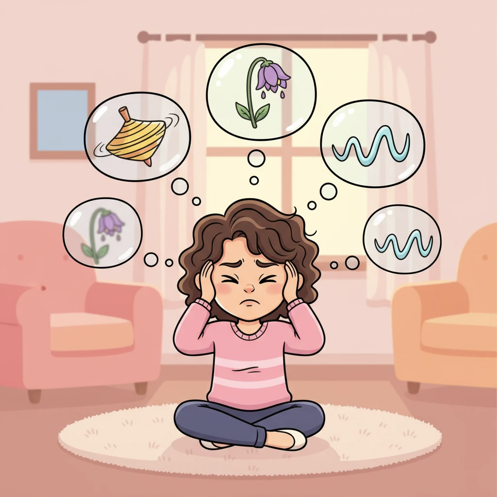 Before her clinic visit, Elara sat surrounded by a jumble of thought bubbles, each containing a blurry image: a spinning top, a droopy flower, a wobbly line. She squeezed her eyes shut, trying to remember exactly when each fuzzy feeling started and how big it felt, but the memories were like smoke.