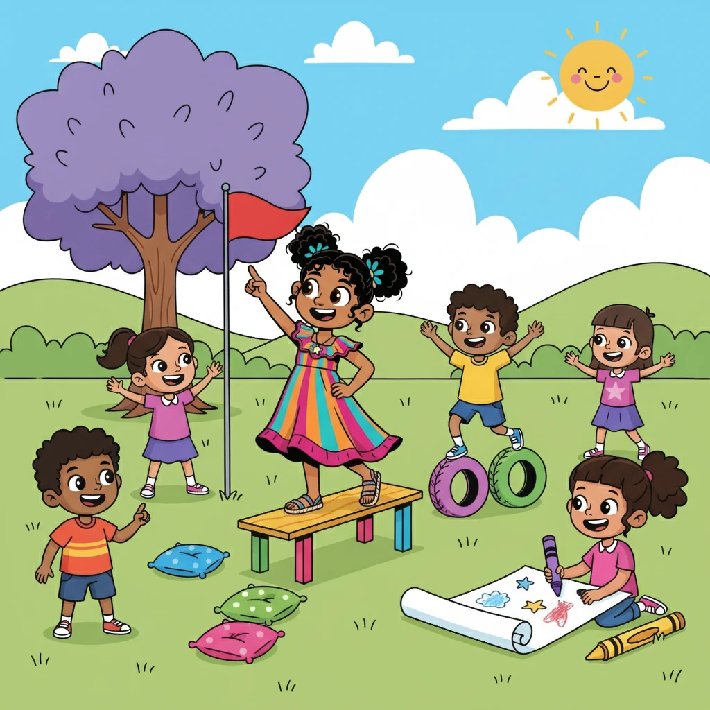 Durante sus prácticas, Elena se enfrentó a un grupo de estudiantes desmotivados por el nuevo sistema.  Ella decidió usar su creatividad para acercarse a ellos.  Organizó actividades divertidas y emocionantes.