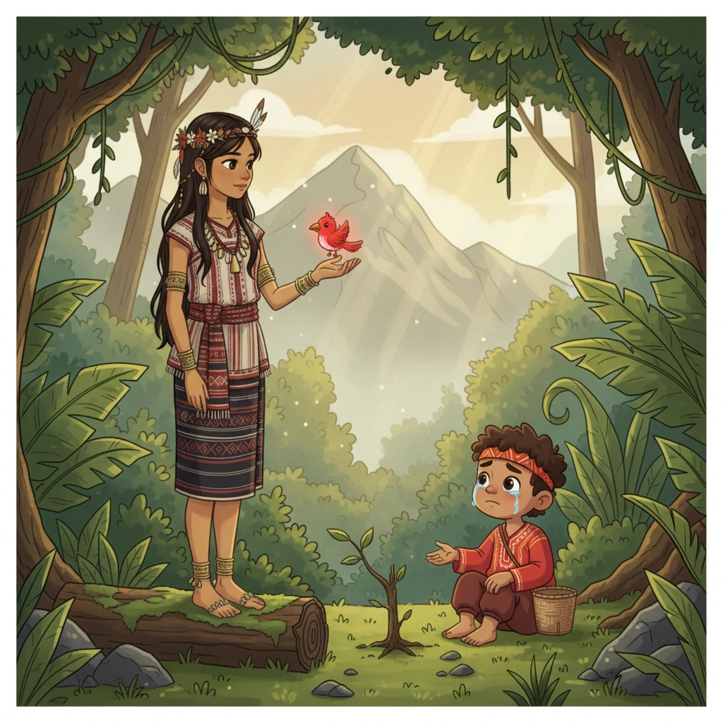 The Little Manobo Guardian - cultural