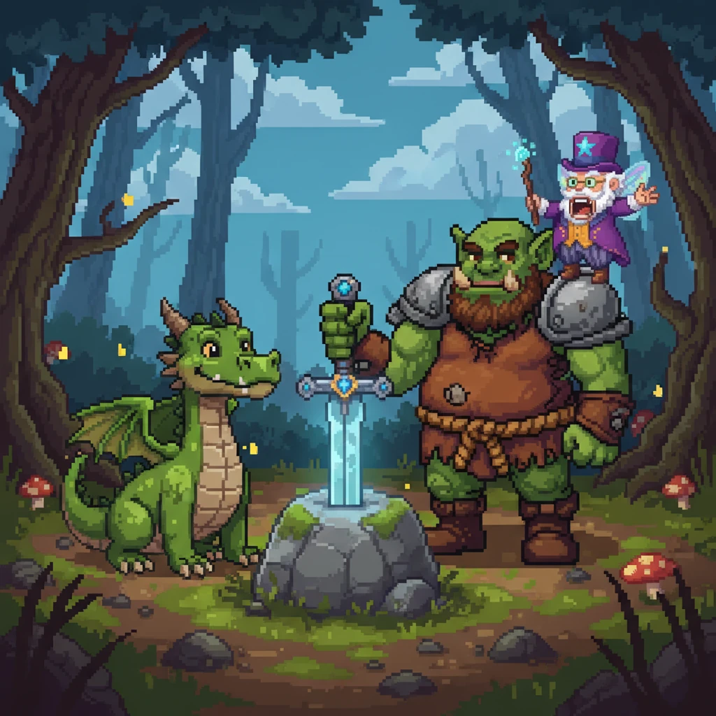 The Ogre of the Stone - Fairy tales