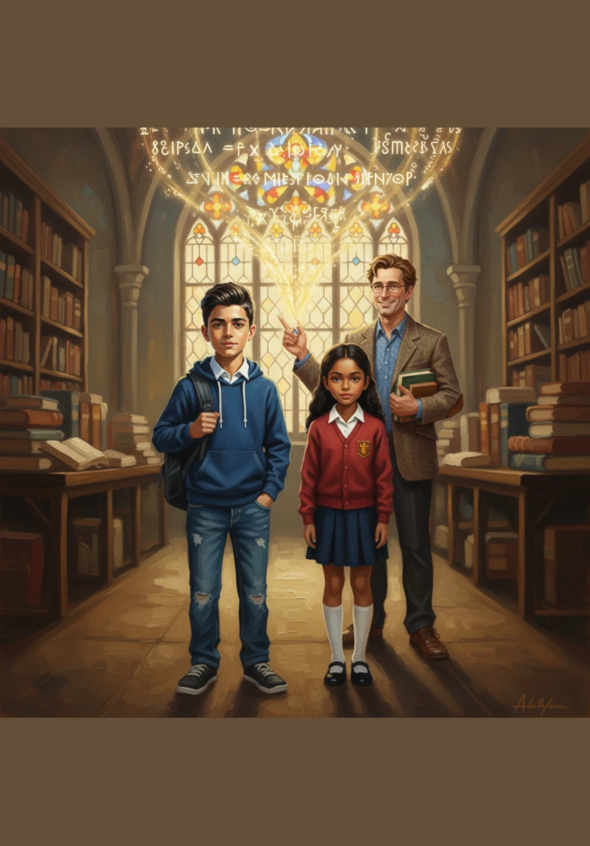 Ayan and Aisha stand together, feeling proud of their new knowledge and their own unique outfits. A final glowing message appears above them, reminding everyone to seek out hidden meanings and build a style that is truly their own.