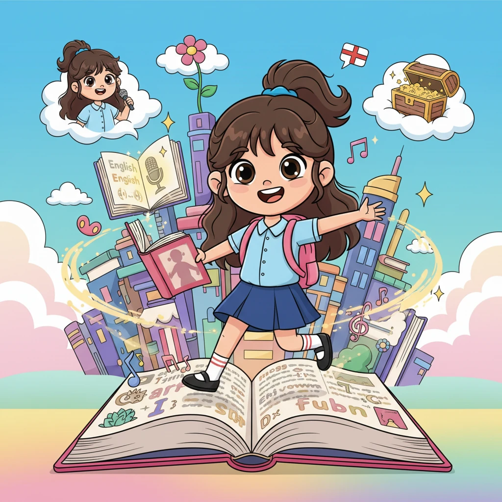 Lily's Shadowing Adventure - Educational stories