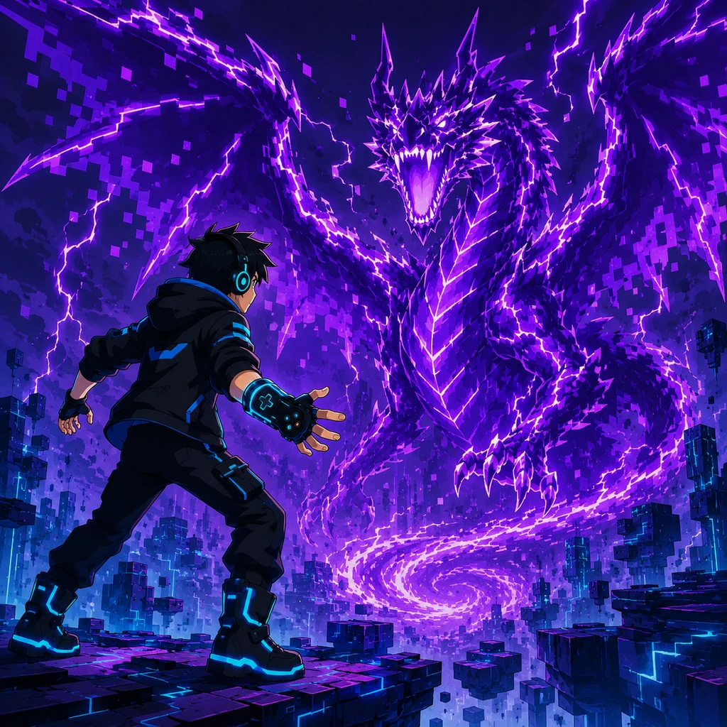 Zander Gaming: The Neon Storm - adventure