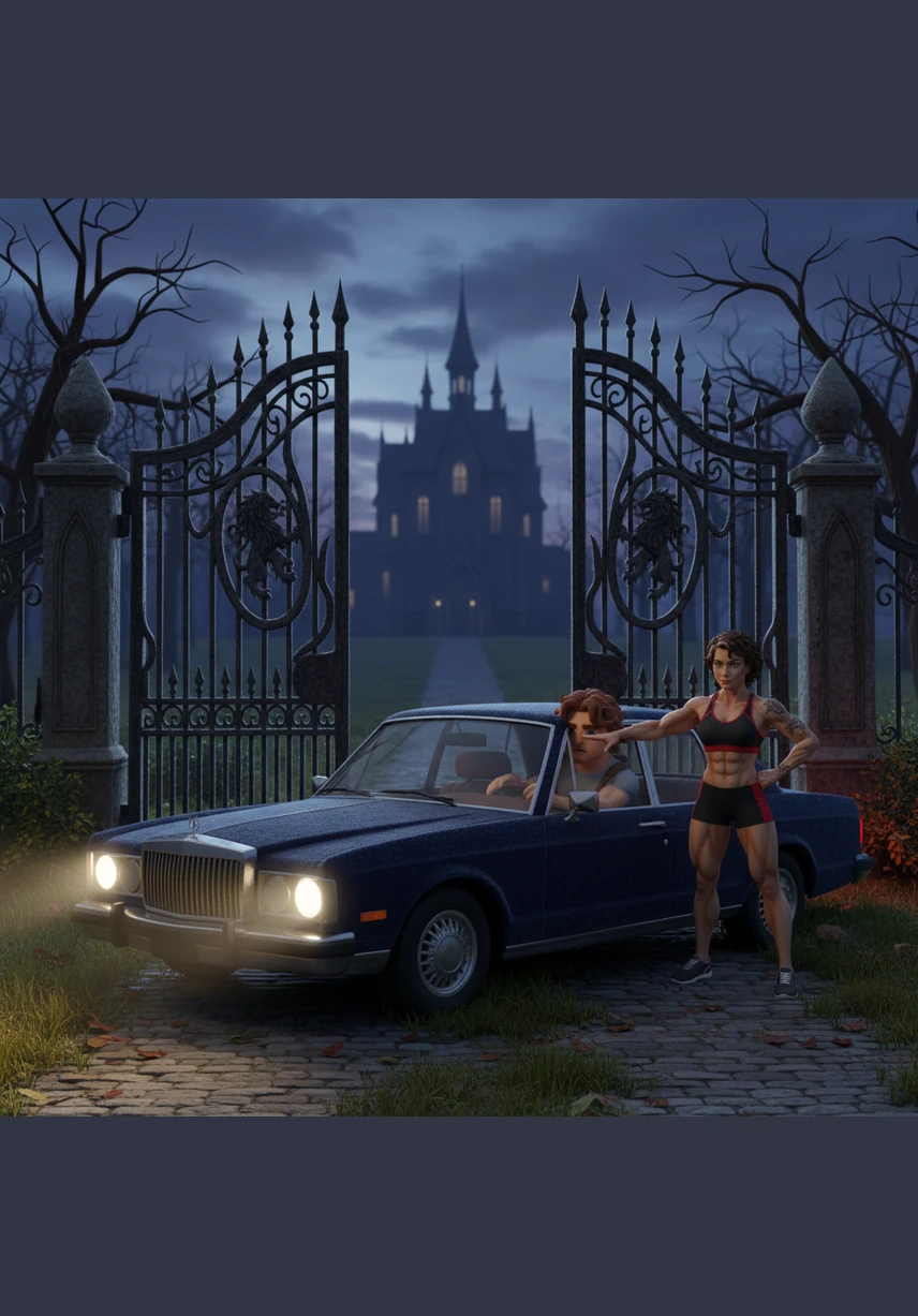 The car came to a halt before massive wrought-iron gates that guarded a sprawling Mediterranean estate. Vibrant pink bougainvillea spilled over the pale walls, framing the entrance to Brandy Stinson’s private domain. As the gates swung open silently, Enzo felt a knot of apprehension tighten in his chest.