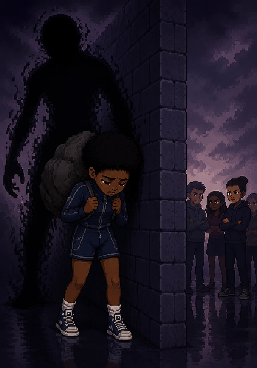 Naomi carries the heavy burden of shame, terrified that others will judge her if they know the truth about her struggle. The stigma surrounding mental health acts like a tall, cold wall, making her feel that it is safer to hide her pain than to ask for the help she desperately needs.