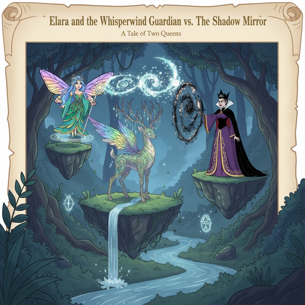 The Heart of the Whispering Woods - fairy-tale
