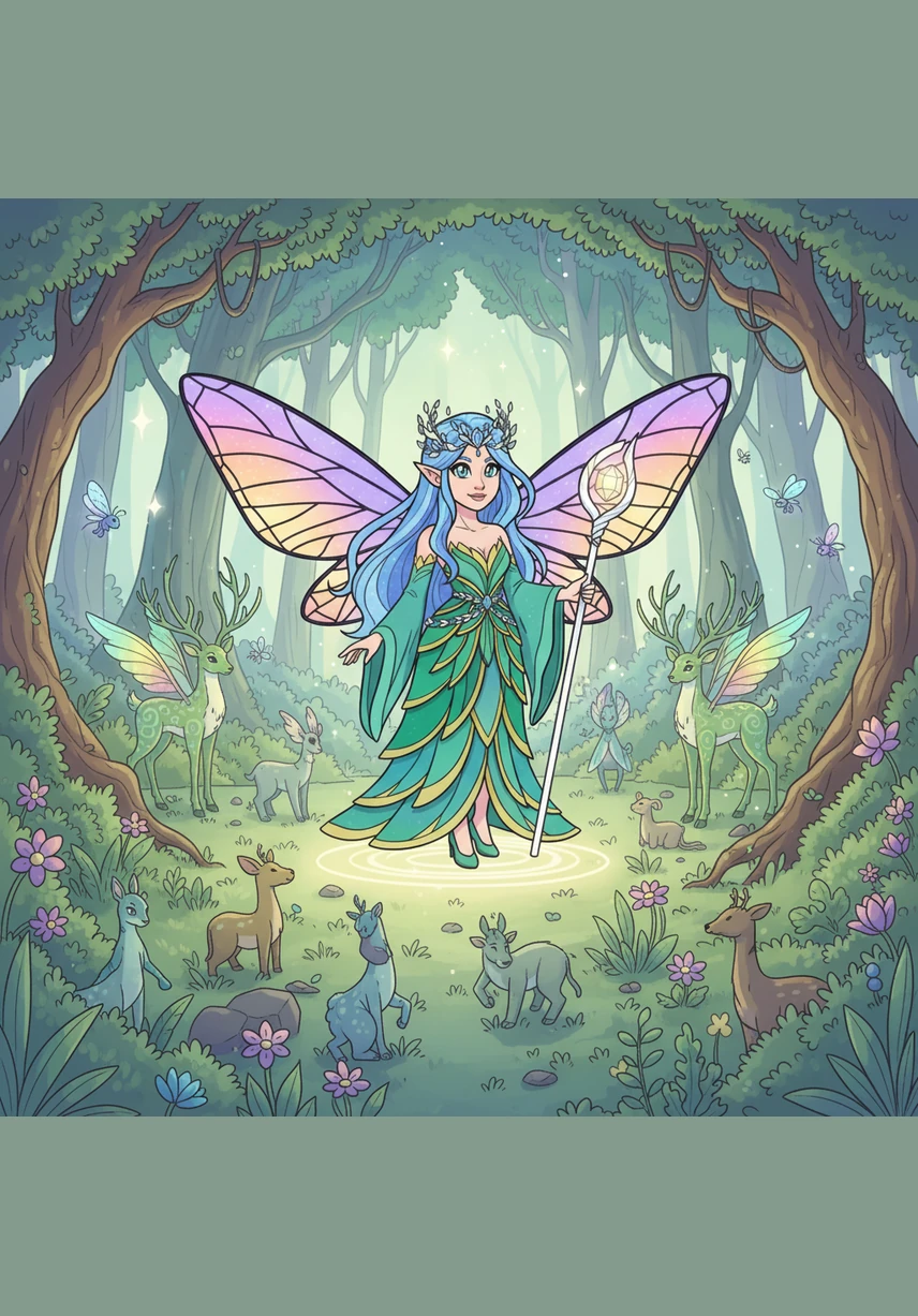 The Whispering Woods was once a place of endless wonder, where glowing plants lit the paths and magical creatures lived in harmony. Every corner of the forest breathed with life and ancient, gentle magic.
