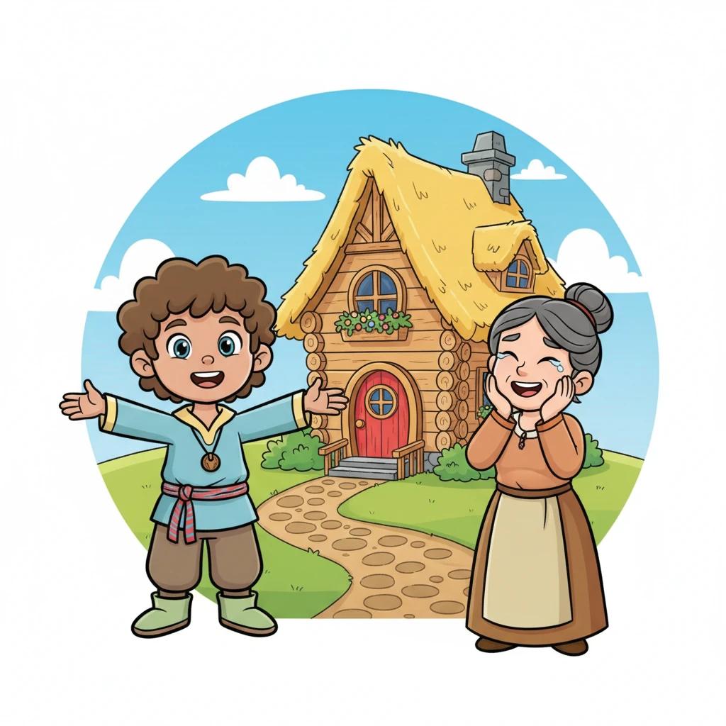 Rohan's first grand project was a beautiful, sturdy house for his dear mother, a testament to his love and gratitude. He proudly showed her their new home, her face radiant with joy and tears of happiness.