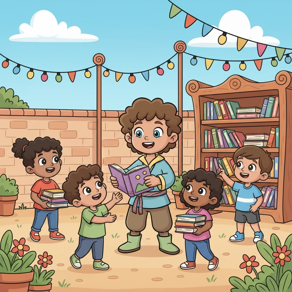 Remembering his own struggles, Rohan dedicated himself to giving back to his community. He started a program to support other children, providing them with books and encouragement, just as he had once received.