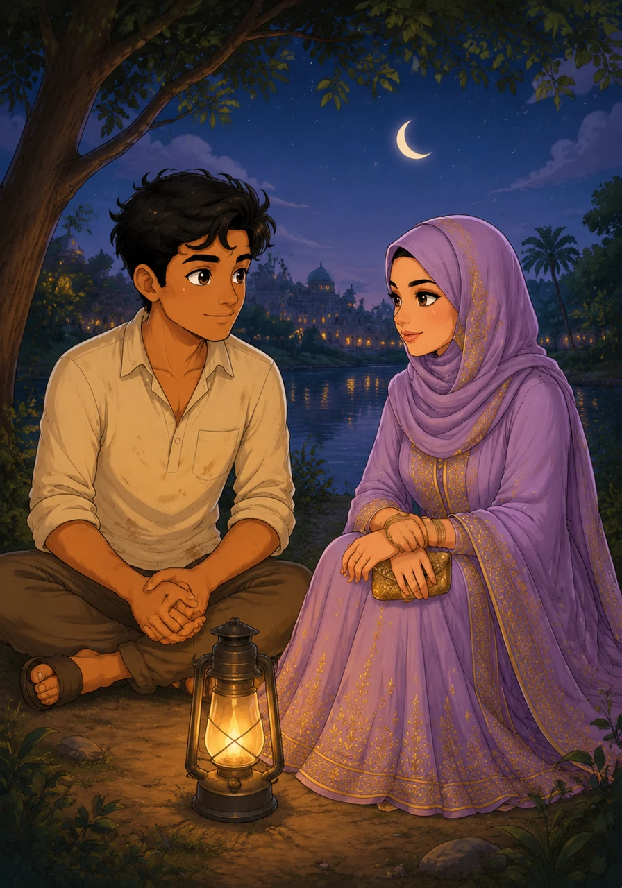 One evening, under the soft glow of a crescent moon, they shared their deepest fears about the traditions and societal pressures that sought to keep them apart. They realized that their connection was a testament to the fact that the heart recognizes no borders, only the warmth and sincerity of a kindred spirit.