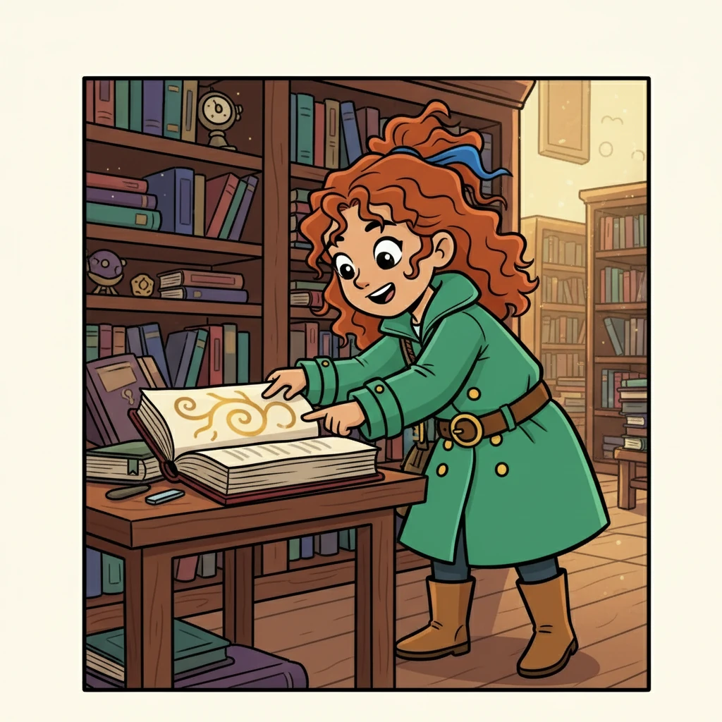 One afternoon, while exploring the local library, Lila stumbled upon a book about ancient symbols. She recognized the symbol on the key – it was a mark of passage between worlds. This confirmed her suspicions: the key was magical.