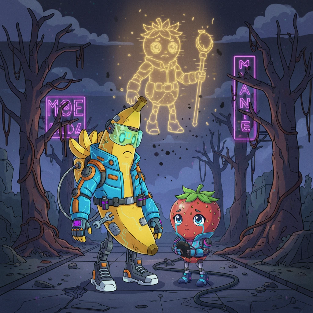 Les Fruits qui ont perdu leur voix - fairy-tale