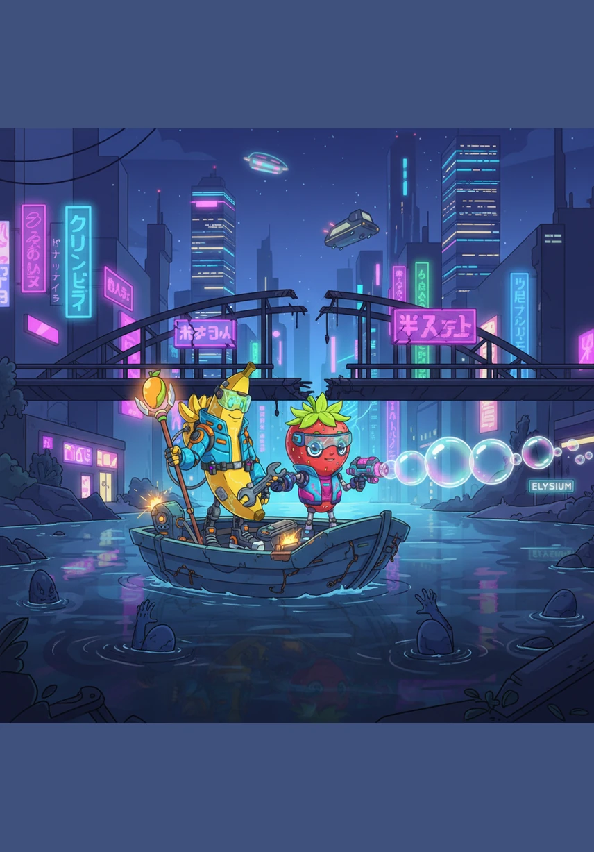 Leur voyage commença par la traversée périlleuse de la Rivière de Jus, qui n'était plus qu'un lit de terre craquelée et de pierres arides. Chaque pas était un défi sous le soleil de plomb, mais l'espoir de retrouver leurs voix les poussait à continuer.