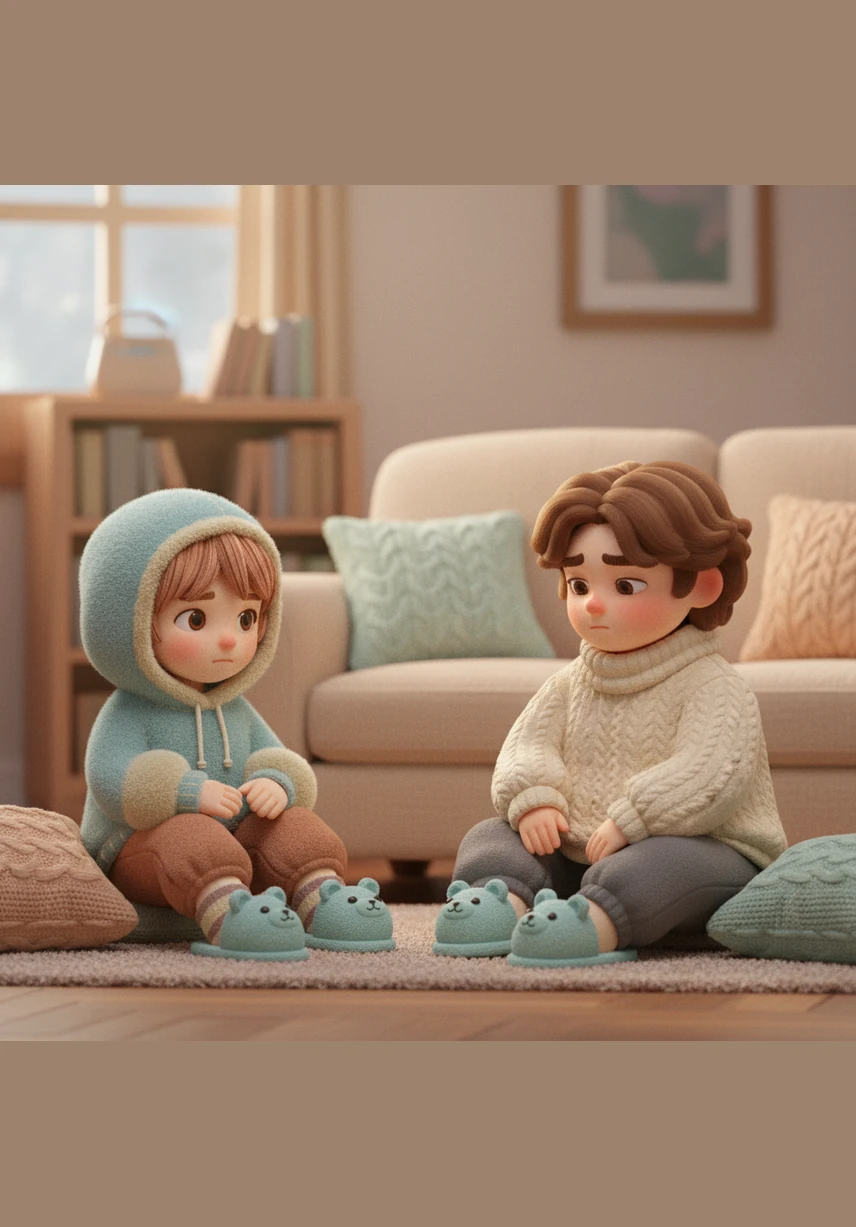 In the days that followed, JJ found it harder to act natural whenever Kyle was nearby. Every casual touch or shared glance felt like a bolt of electricity, making JJ’s heart race with a secret they weren't yet ready to share. The fear of changing their perfect dynamic began to weigh heavily on JJ's mind.