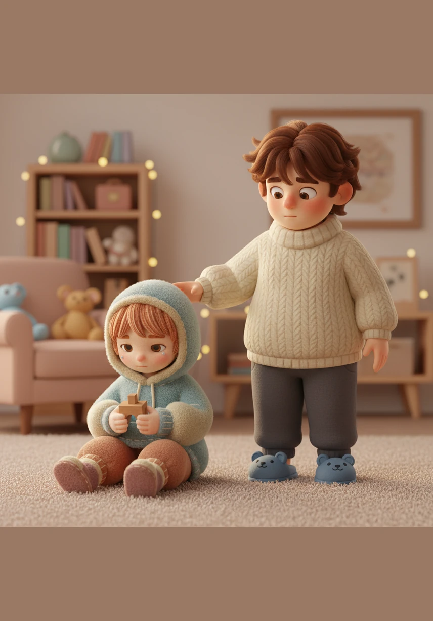 Kyle walked out to join JJ, sitting silently beside them as they watched the horizon turn to shades of purple and ink. For a moment, the world felt perfectly still, and JJ almost spoke the truth that was burning in their heart. But the comfort of the silence was too precious to break, and the words remained unsaid.