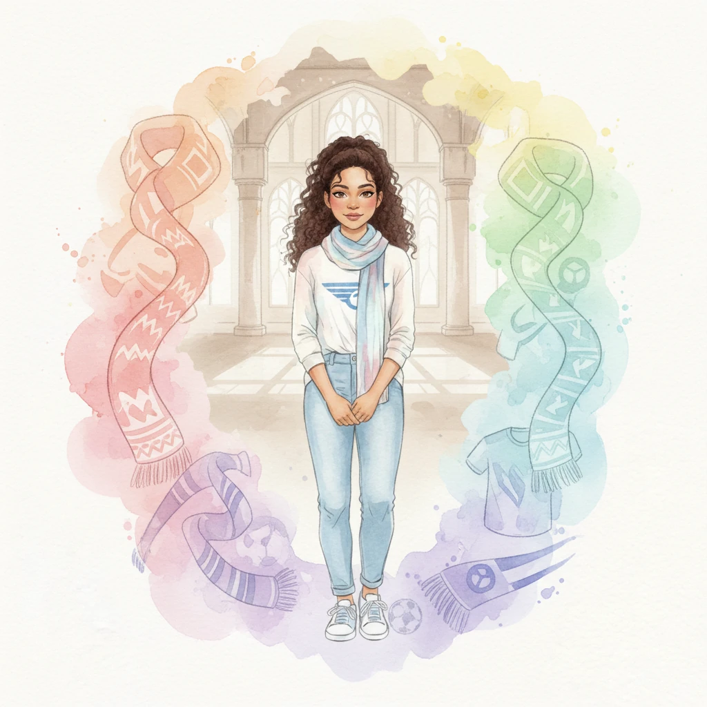 A special announcement filled the air: the Association was partnering with Amjad Textiles to create unique merchandise. Layla envisioned elegant scarves and jerseys, blending tradition with the thrill of the game, a soft rainbow of colors blooming around her.