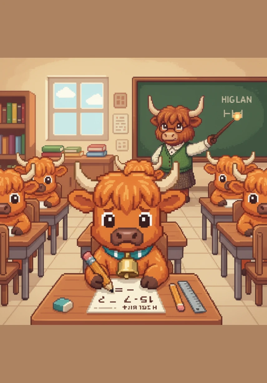 Curio looked at a tricky subtraction problem and felt a little knot in his tummy. His big, fuzzy ears drooped and he felt stuck, worried that he was the only one who didn't understand the lesson.