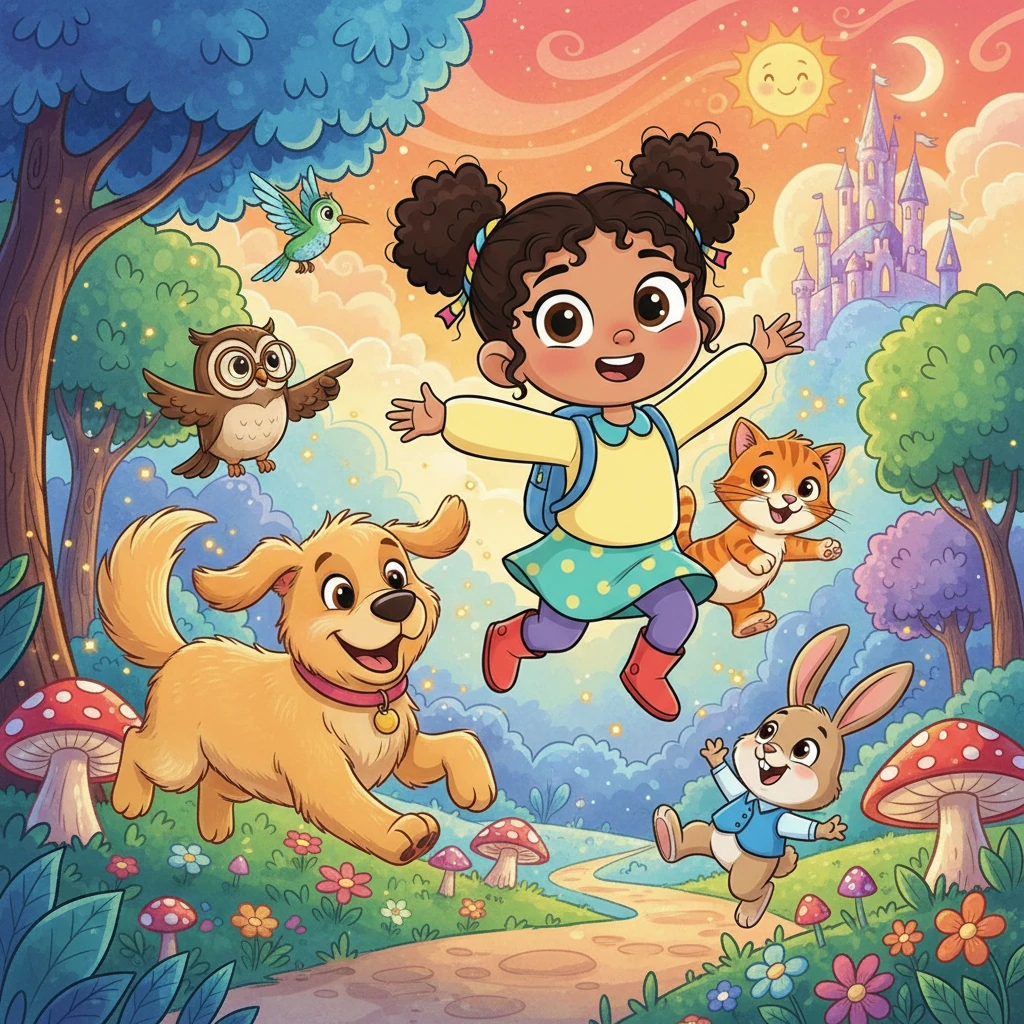 Lily and Her Animal Friends - Animal stories