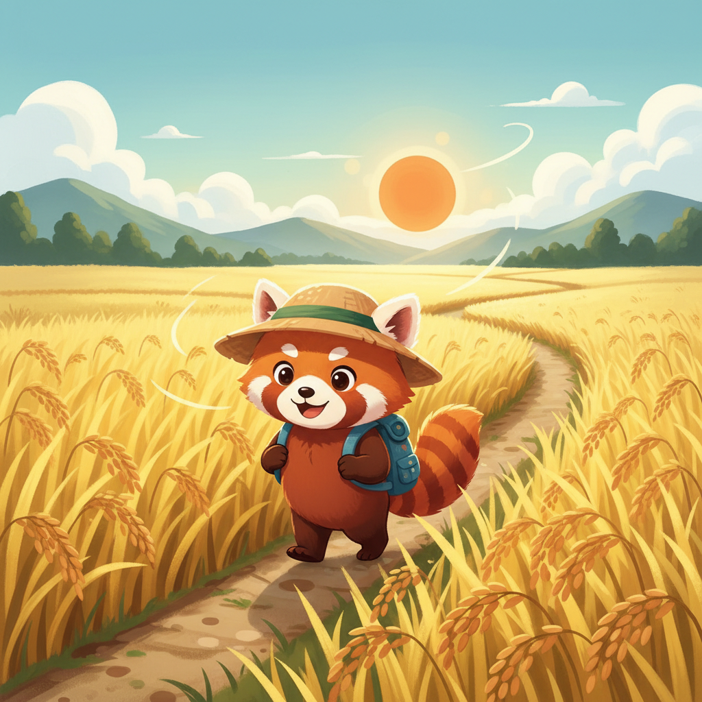 They then visited the vast rice fields, where the golden rice was almost ready for harvest. The air smelled sweet, and the sun warmed their faces as they walked along the paths.