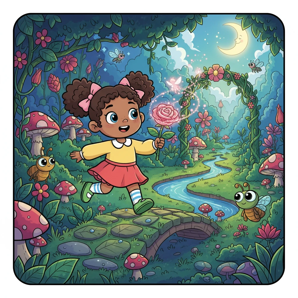 Lily and the Whispering Rose - 童话故事