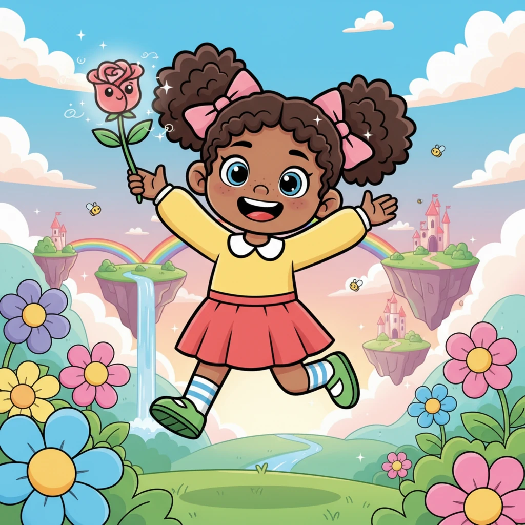 Lily grinned, realizing the whispering rose was absolutely right. This magical world was even more wonderful than she could have ever imagined, and her incredible adventure had only just begun. She couldn't wait to explore all its delightful mysteries.