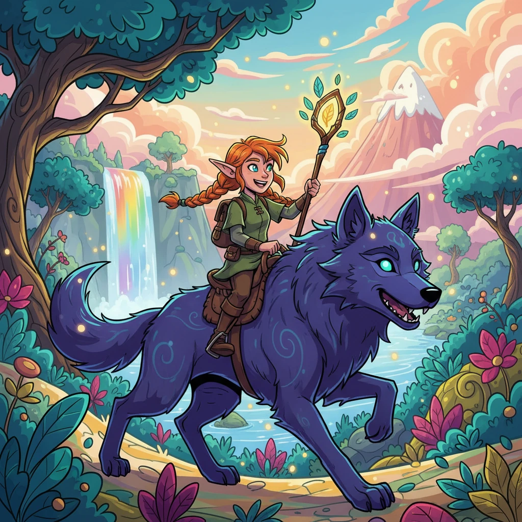 Nachtschatten and Lua's Grand Adventure - fantasy