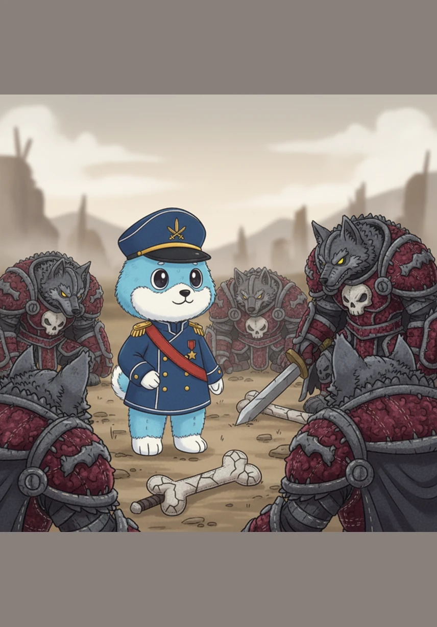 As the dust settled, the remaining invaders dropped their weapons and surrendered to the brilliant commander of Dhala. Hamix looked over the quiet battlefield, knowing that a sharp mind is the most powerful weapon any soldier can carry.