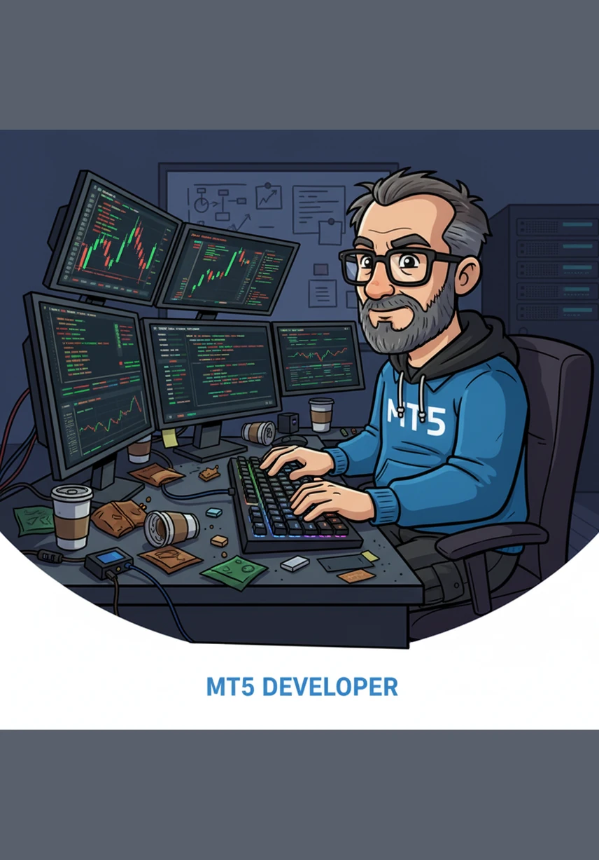 Alex sits in a dimly lit room surrounded by glowing monitors, his fingers flying across the keyboard. He is starting his most ambitious project yet: a trading algorithm that understands the hidden rhythm of the markets.