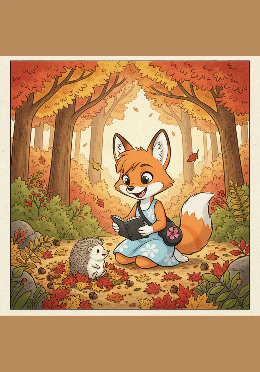Lilo discovers that her big, wiggly tail is perfect for more than just dancing; it can sweep up autumn leaves and gather fallen apples for her friends. She realizes that her tail isn't a problem, but a wonderful tool for helping others.