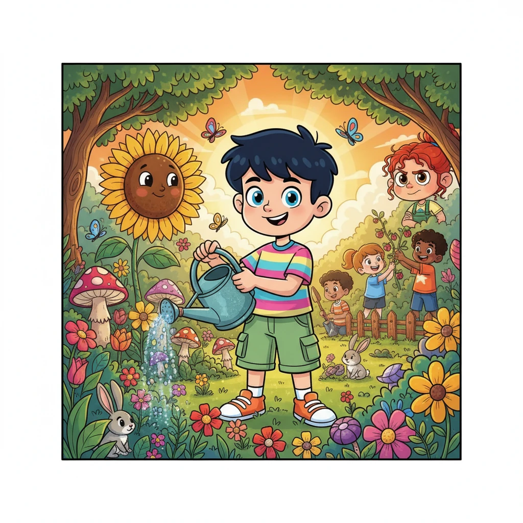 Leo e il Giardino della Felicità