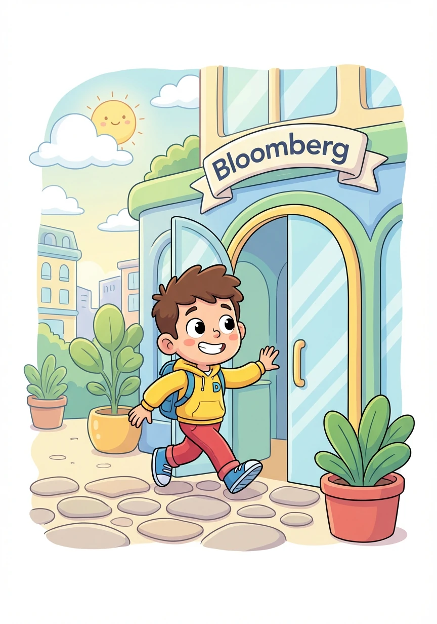 Data Dan, a bright-eyed and eager learner, arrives at Bloomberg, ready to embark on his data validation training adventure. He's excited but also a little nervous about the challenges ahead.