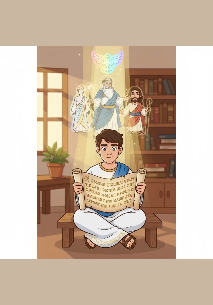 Caleb opens a weathered scroll and reads the sacred promises with a heart full of belief and expectation. He knows that the words only truly come to life when they are mixed with faith, turning ancient wisdom into a living power that nourishes his soul.