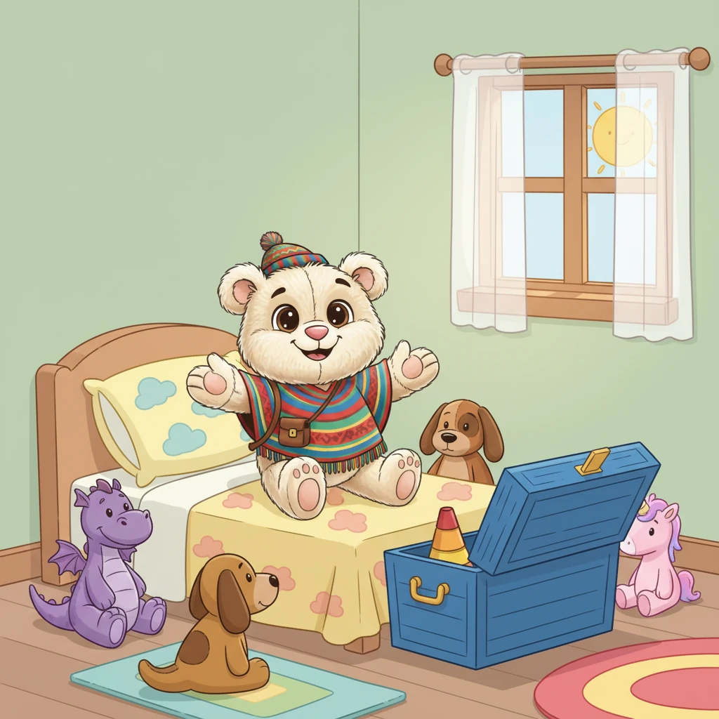 Pelusín, el Oso Valiente - friendship