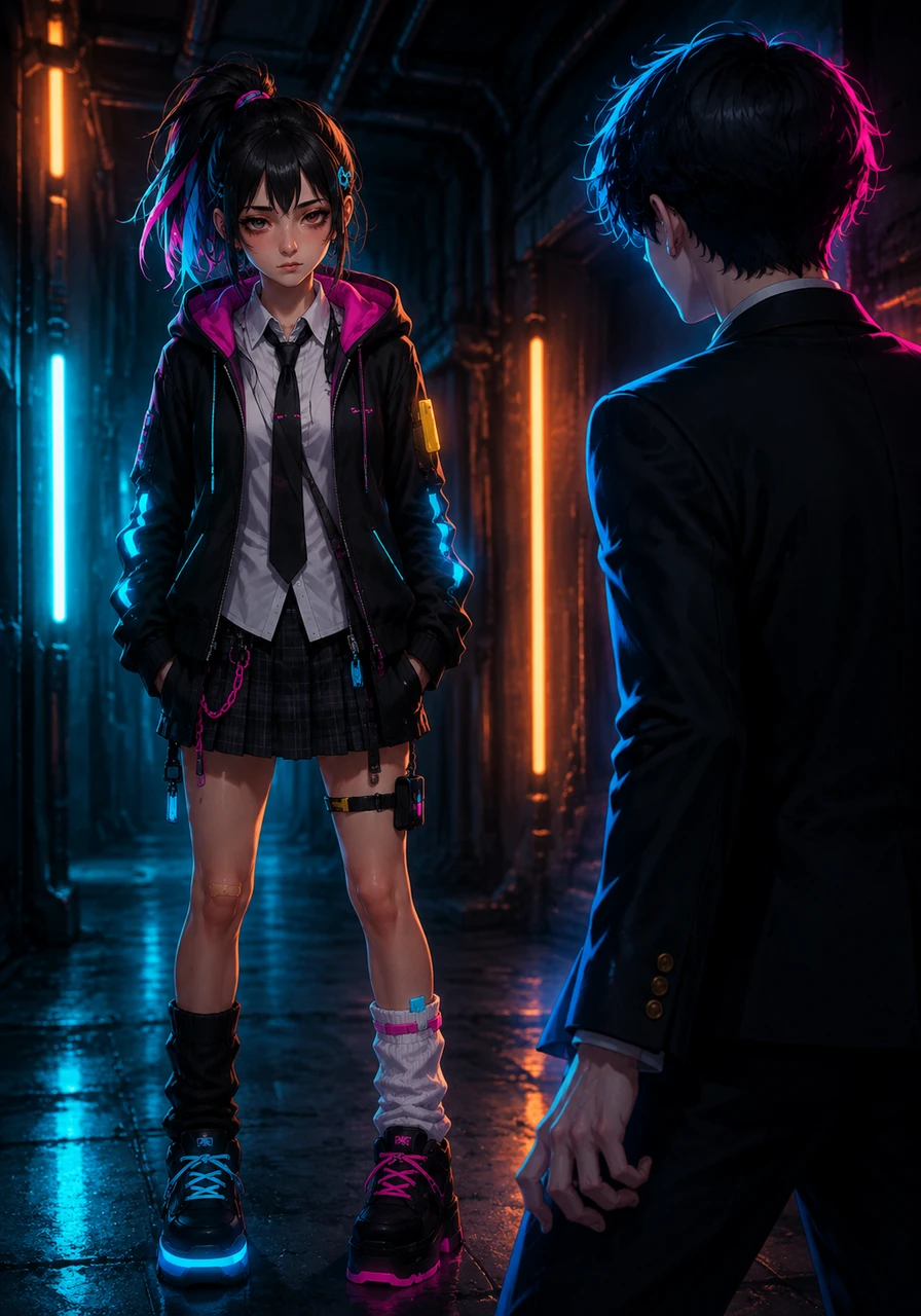 The next morning, when Ariana tries to block her path in the hallway, Shanie doesn't look down or turn away. She stands her ground with a quiet, steady gaze that catches Ariana off guard, shifting the power dynamic for the very first time.
