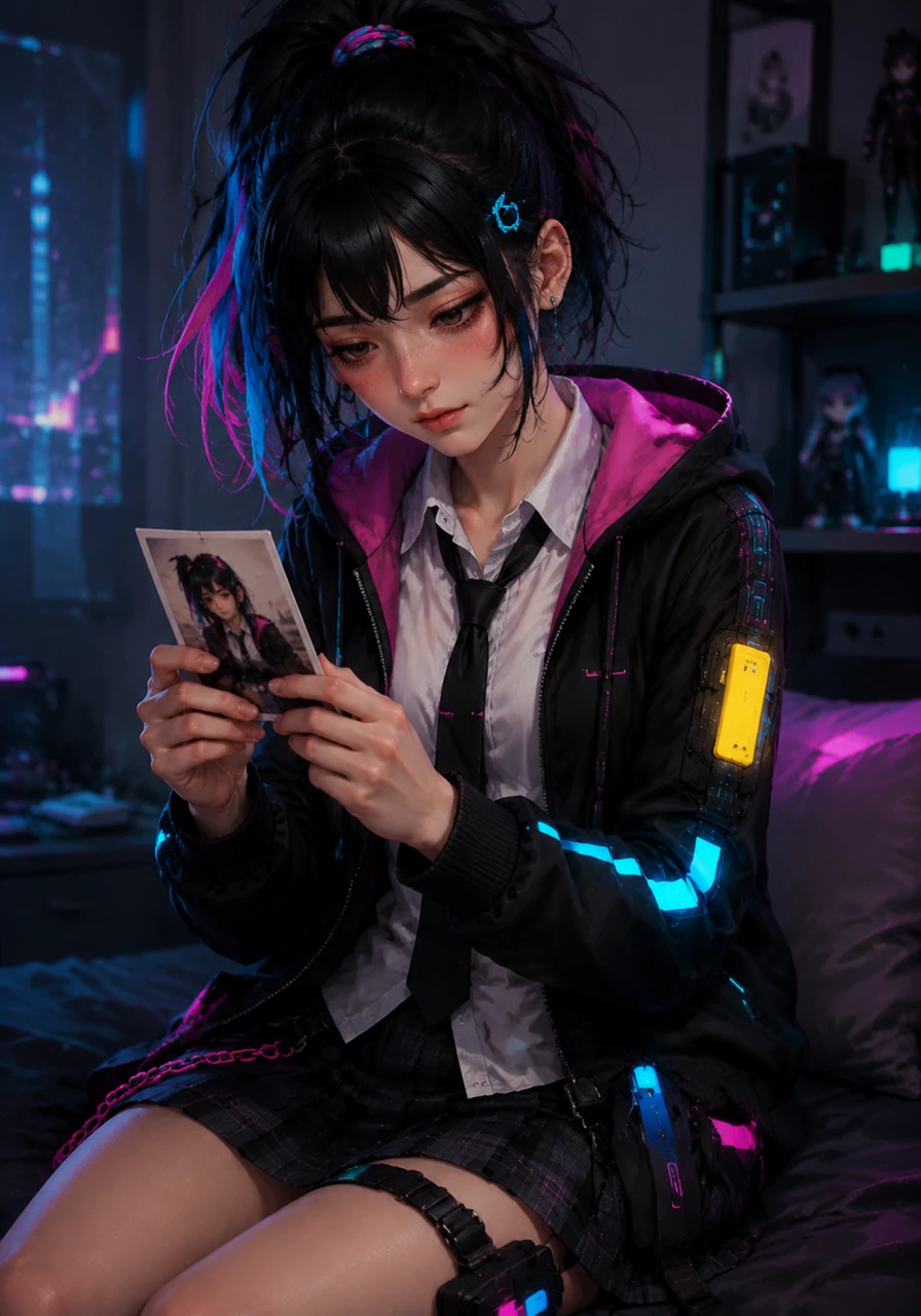 In the quiet of her room that evening, Shanie pulls out an old, faded photograph from that day in May, touching the image of the person she used to be. She smiles softly, recognizing that the cracks in her life have allowed a new, tougher light to shine through.