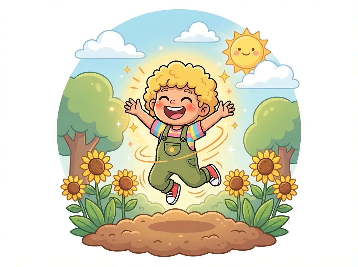 Sunny felt a warm glow of happiness. The encouragement gave Sunny even more energy to grow.